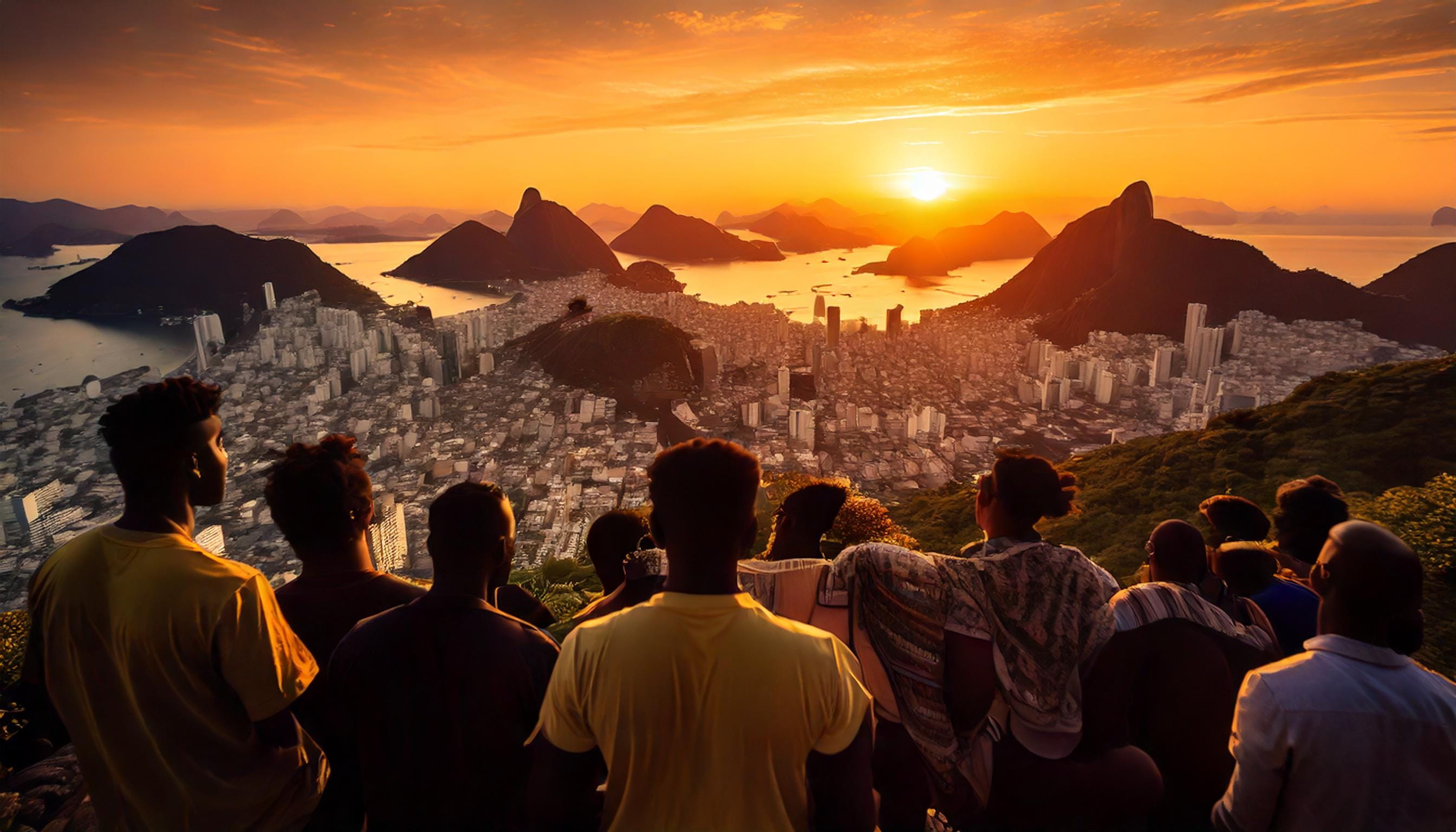 Veja as 20 piores cidades para se viver no Brasil em 2024 1 População olhando para a cidade. Imagem ilustrativa.