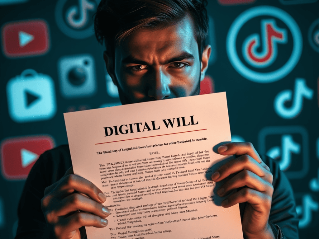 Startup lança testamento digital em blockchain para influenciadores 1 Startup brasileira lança testamento digital via Blockchain para influenciadores. Imagem: IA