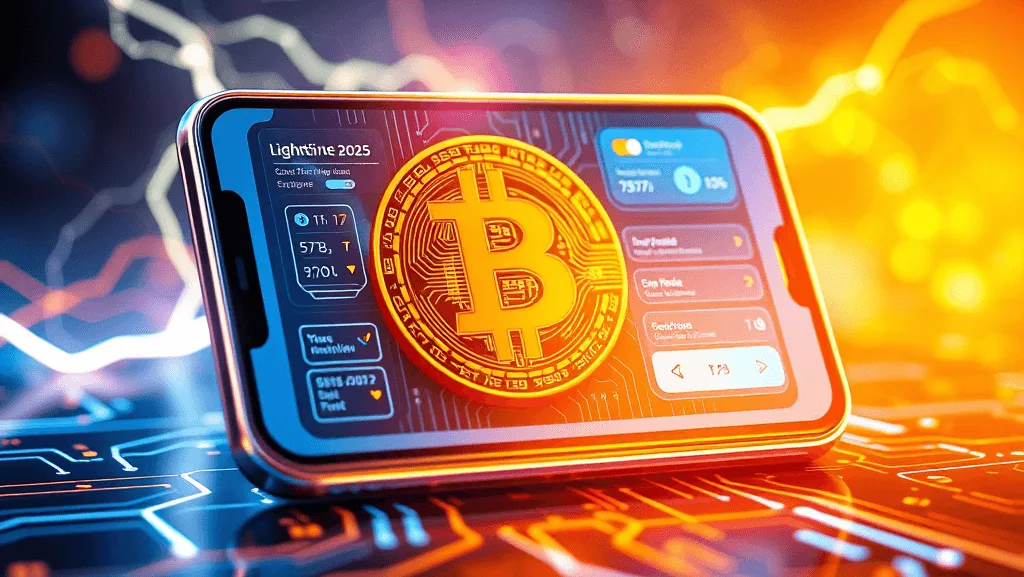 Melhores carteiras Lightning Network de Bitcoin em 2025. imagem: IA