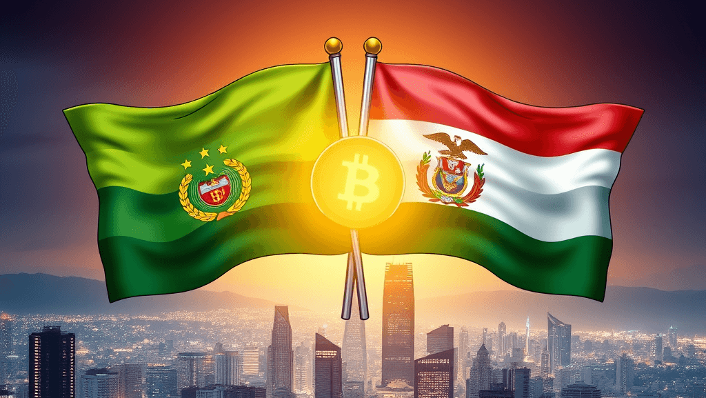 Bolívia aposta em criptomoeda com El Salvador 1 Bolívia aposta em criptomoeda com El Salvador. Imagem: IA