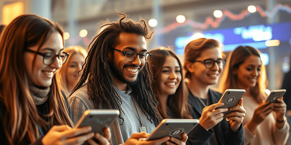 Millennials e Gen Z lucram com Bitcoin