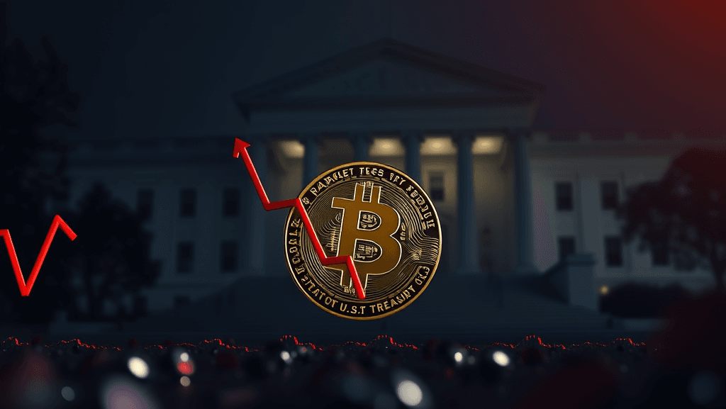 Bitcoin recua e EUA descartam compras de reserva estratégica 1 Bitcoin cai após EUA descartarem novas compras. imagem: Ia