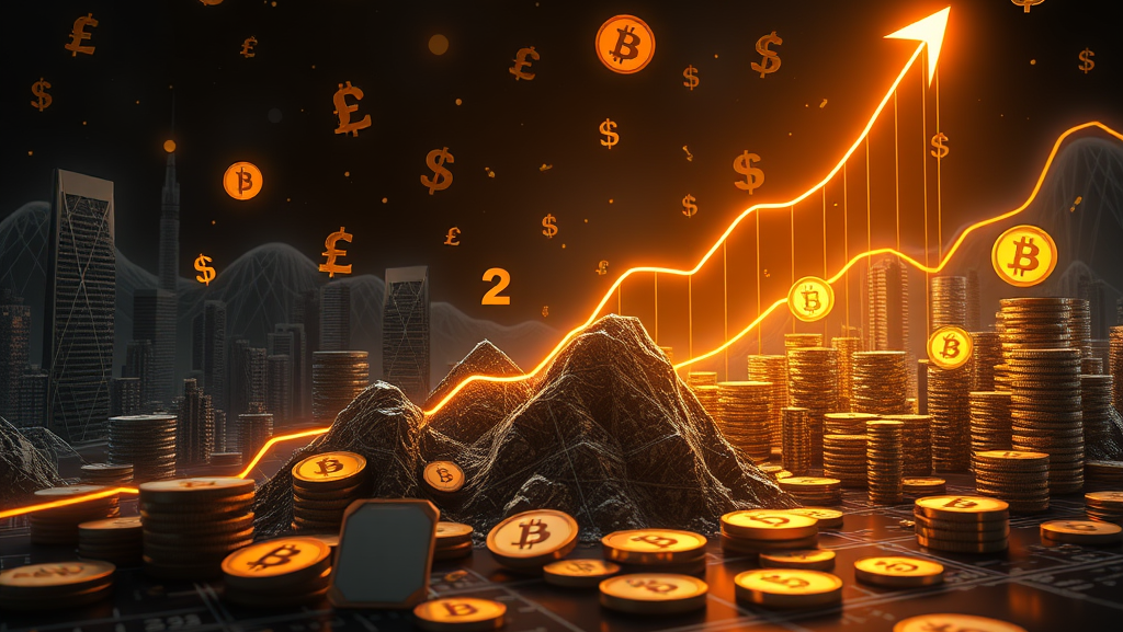 Criptomoedas ganham força como proteção contra inflação global 1 Criptomoedas protegem contra inflação global. imagem: IA