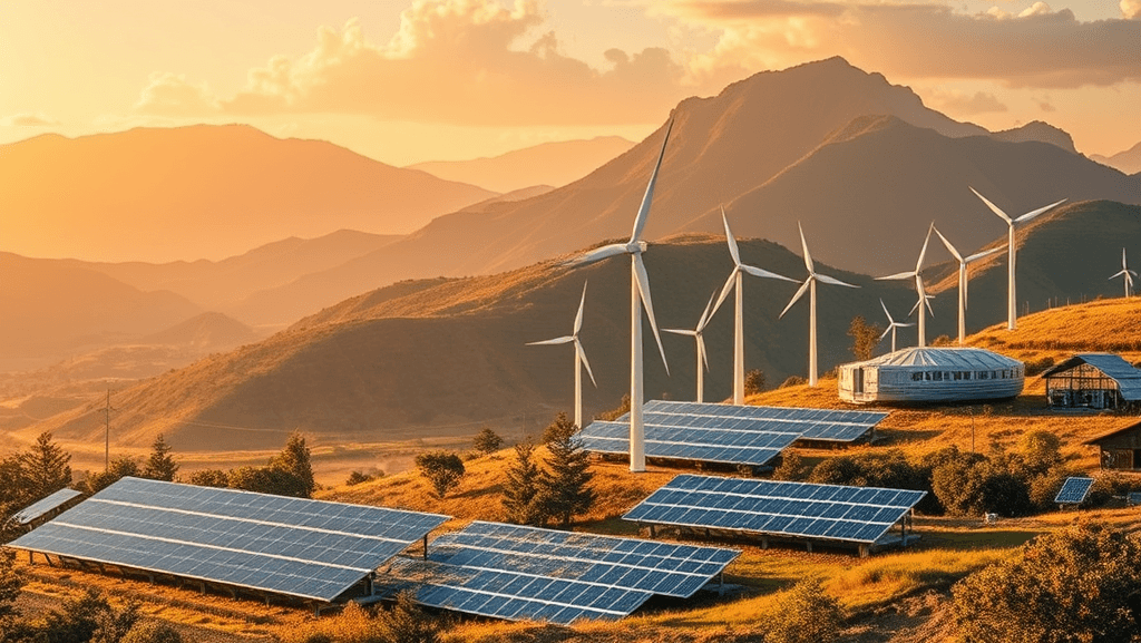 Brasil atrai mineradoras de Bitcoin com energia limpa 1 Brasil atrai mineradoras com energia limpa. imagem: IA
