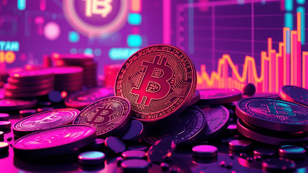 Ilustração destacando a escassez do Bitcoin com oferta limitada.