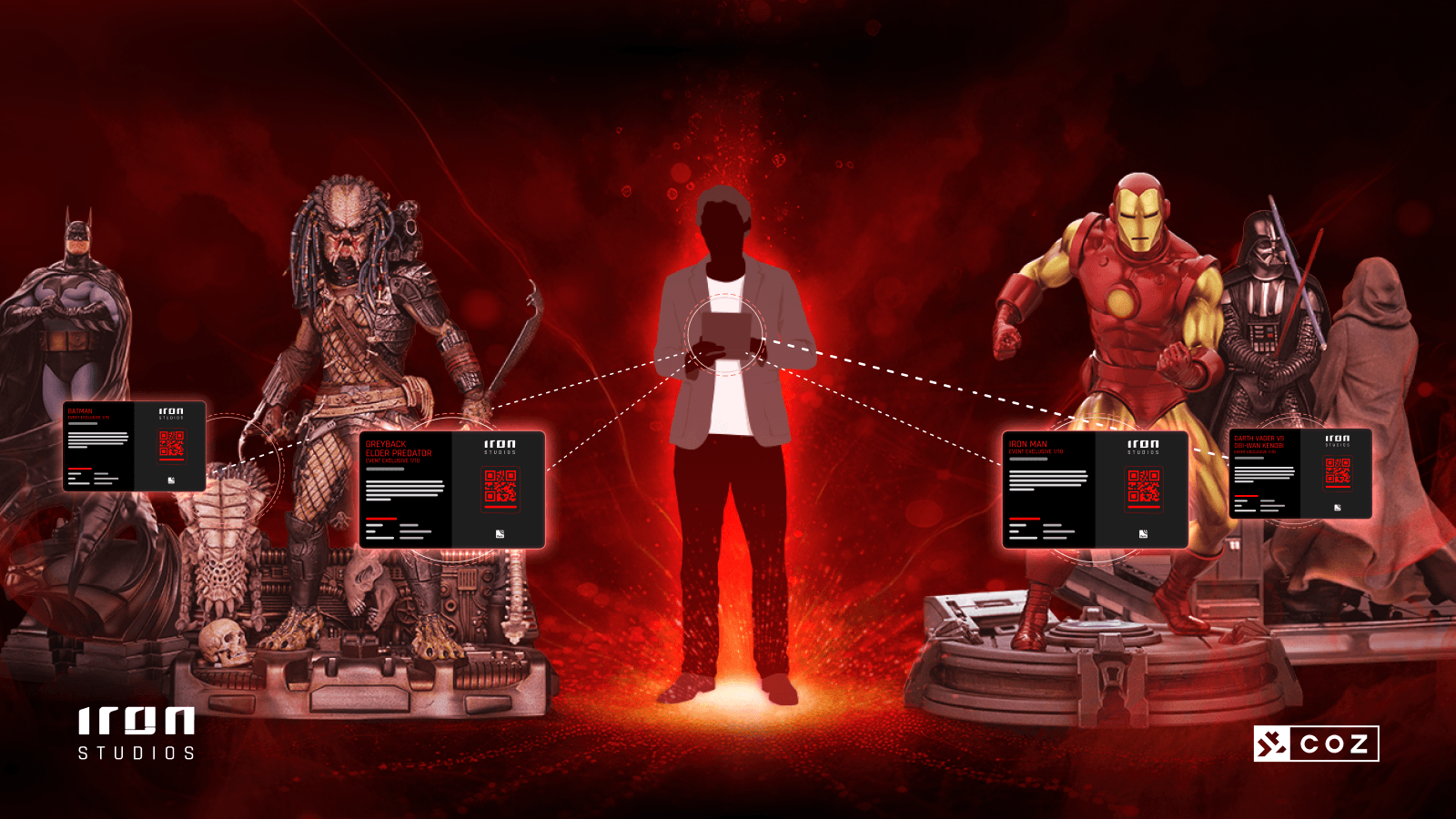 Iron Studios adota blockchain da COZ para eliminar falsificações 3 Iron Studios adota blockchain da COZ para eliminar falsificações