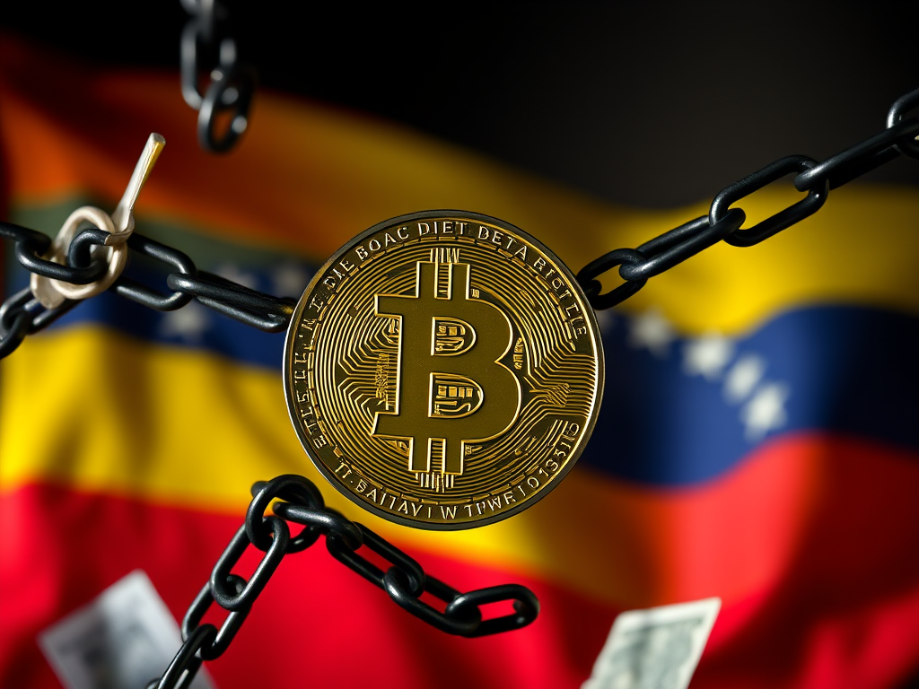 Desdolarização e bitcoin como reserva em meio à crise na Venezuela