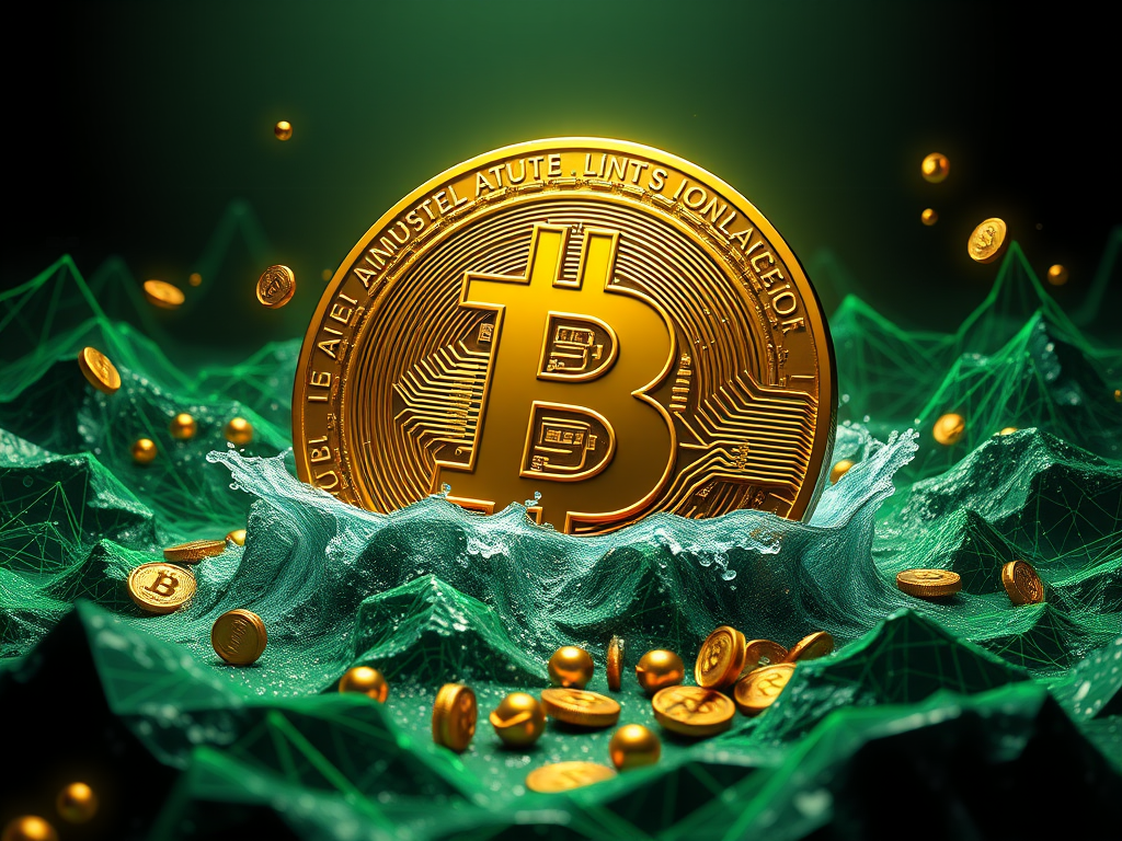 Bitcoin e altcoins sobem no mercado cripto com entrada institucional
