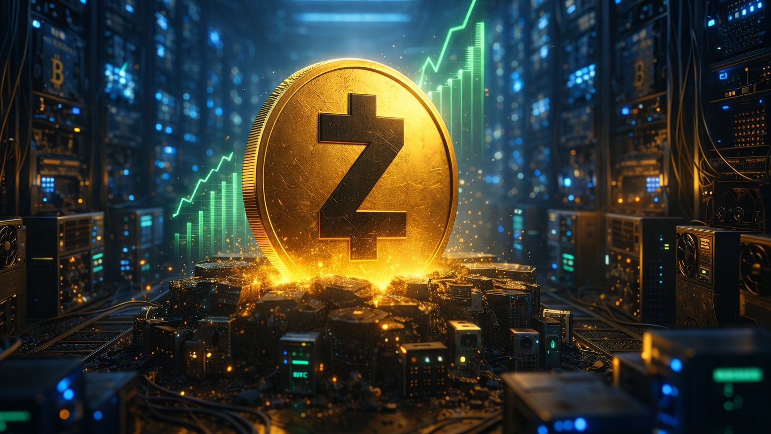 Maior mineradora de BTC agora vai minerar Zcash
