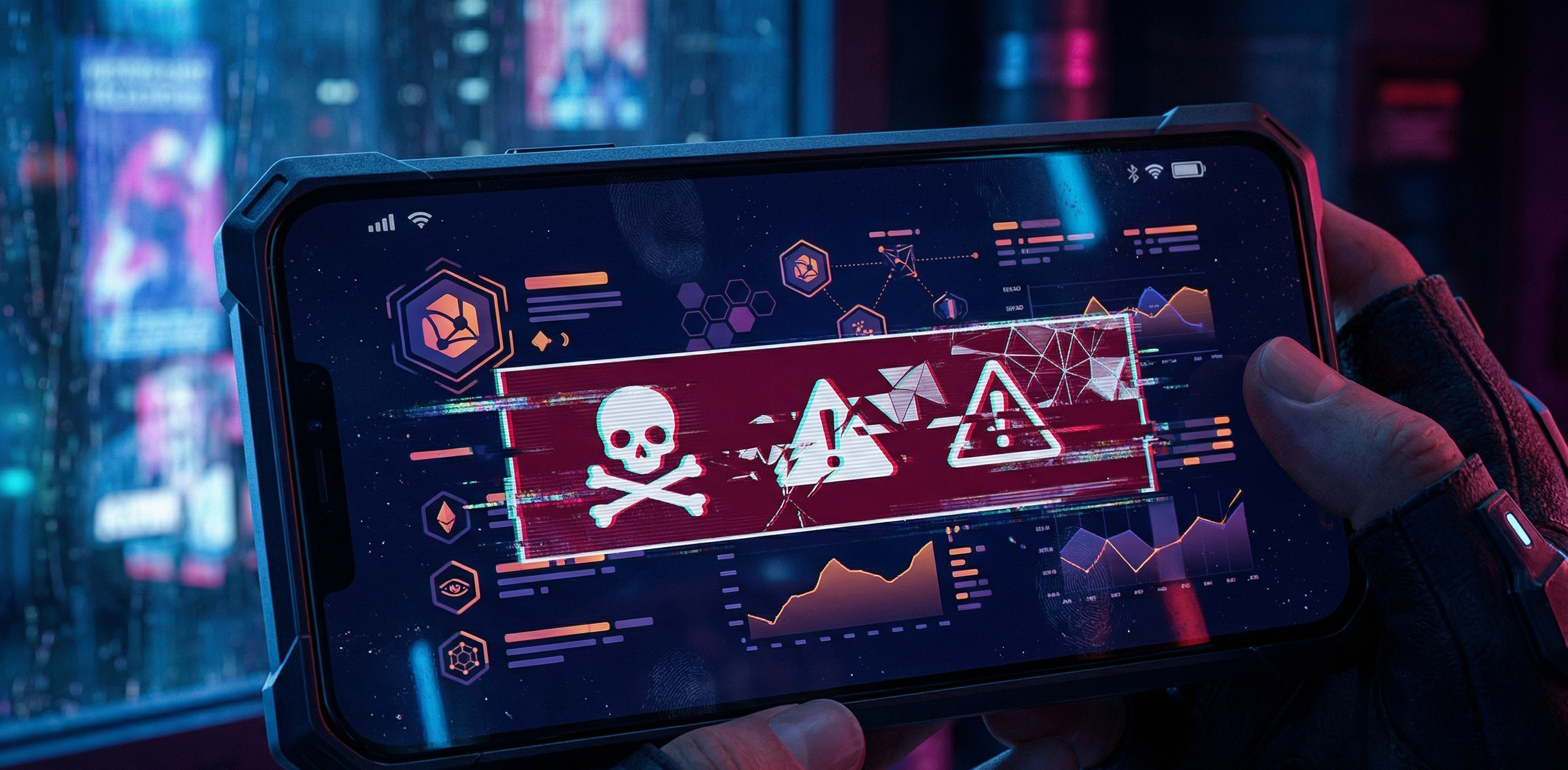 Token falso do FBI rouba criptomoedas na rede Tron 1 Ilustração representando golpe com token falso do FBI na rede Tron mirando investidores de criptomoedas