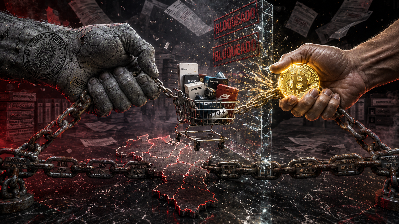 Pagar importação com cripto virou problema fiscal no Brasil hoje 4 Pagar importação com cripto virou problema fiscal no Brasil hoje