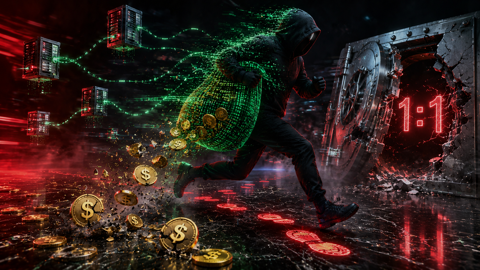 Stablecoins reguladas perdem paridade após hacker assumir emissão