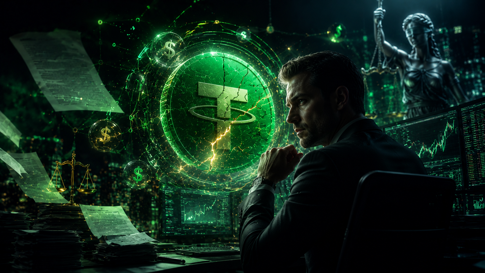Tether processa Banco Master por dívida de R$ 1,6 bilhão no Brasil
