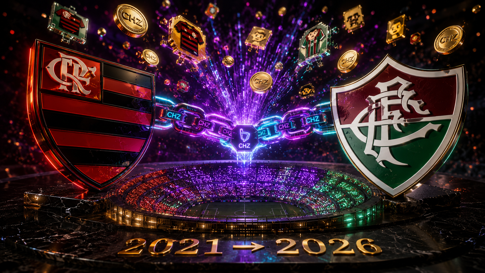 Flamengo e Fluminense renovam com Chiliz para engajar torcedores via blockchain 1 Flamengo e Fluminense renovam com Chiliz para engajar torcedores via blockchain