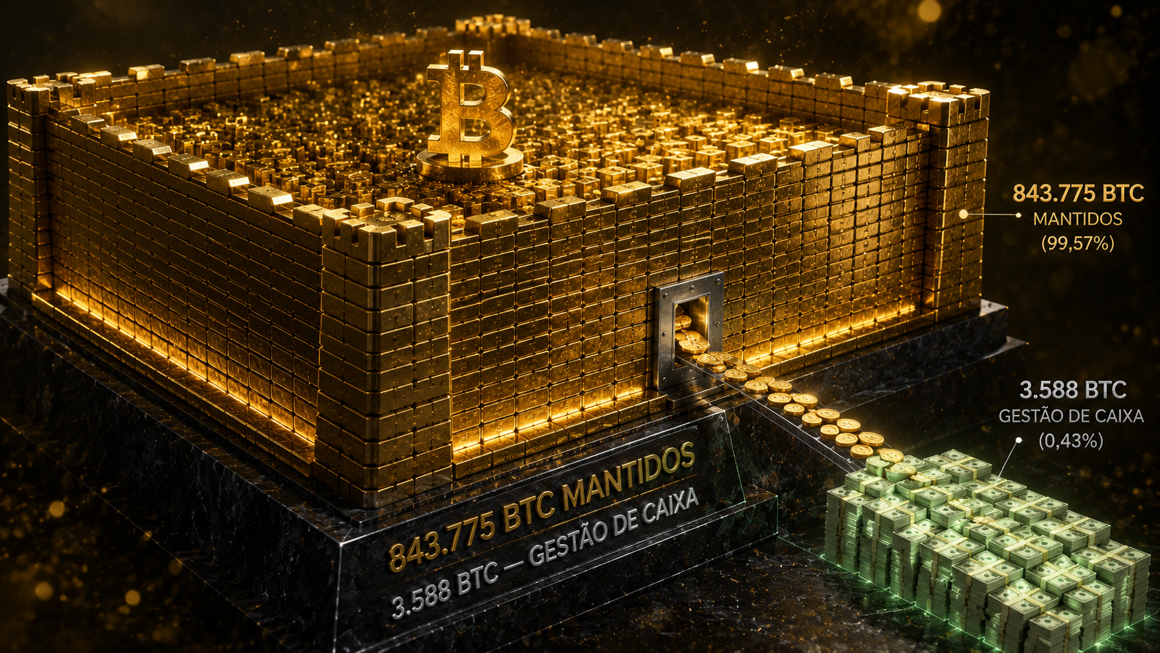 Por que a venda de Bitcoin pela Strategy não muda a tese do ativo, segundo o Mercado Bitcoin