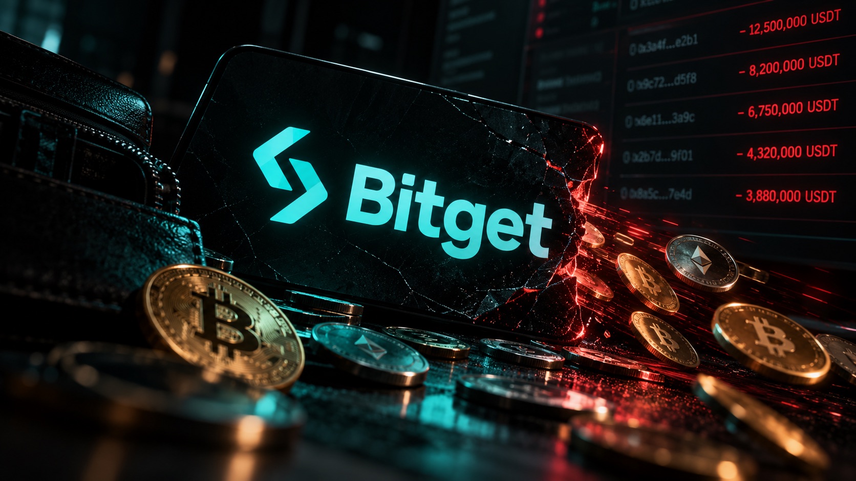 Hack na Bitget? US$ 183 milhões em criptomoedas saíram em minutos 1 BitGet teria sofrido hack de 183 milhões de dólares.
